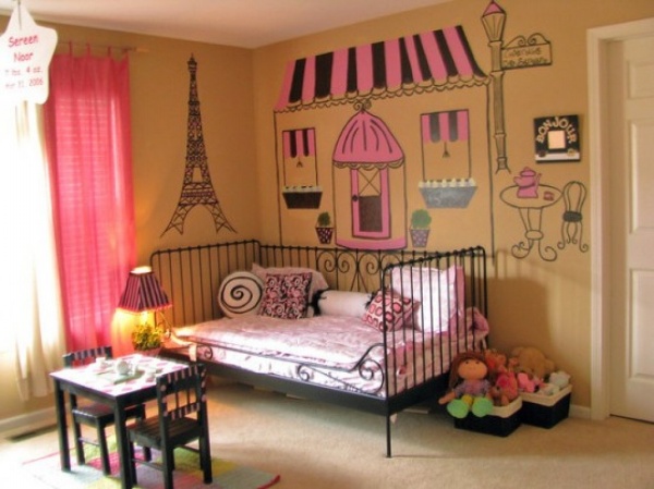 Paris-Inspired Interior Designs - Interior Design - Ideas - Eiffel Tower - Wallpaper