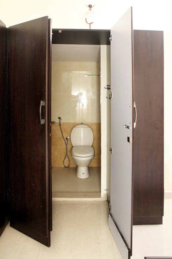 Những phòng tắm hiện đại nằm kín sau bức tường - Ý tưởng - Thiết kế - Phòng tắm