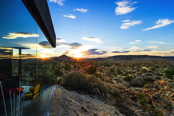 Ngôi nhà tuyệt đẹp nổi bật giữa sa mạc Mojave - Thiết kế - Thiết kế đẹp - Nhà đẹp - Ngoài trời - Ngôi nhà mơ ước