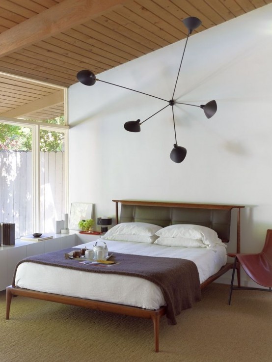 Nét thanh lịch với giường mid-century modern - Thiết kế - Nội thất - Giường