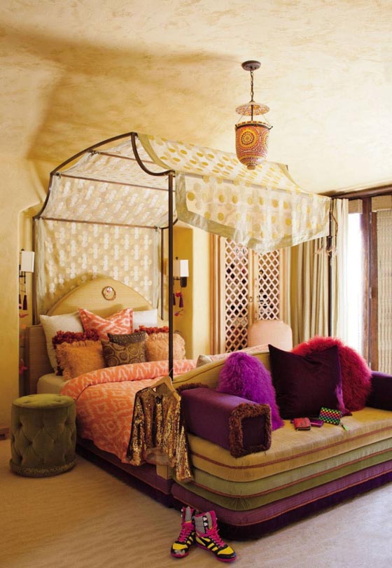 Phòng ngủ thêm lãng mạn với giường canopy - Thiết kế - Nội thất - Giường