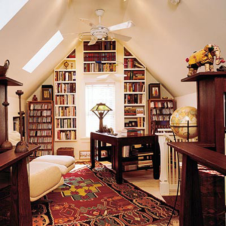 Cool Attic Home Office Designs - Ideas - Design - Home Office