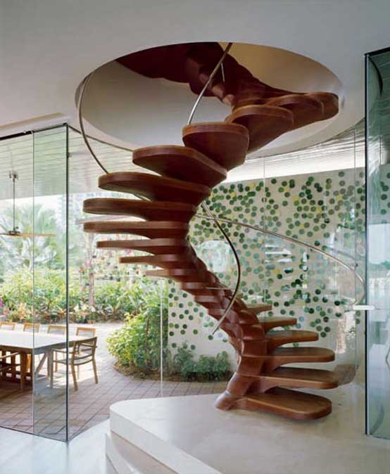 ไอเดียแต่งบ้านเก๋ ด้วยบันไดวน สวยมีดีไซน์!! - ตกแต่งบ้าน - บันไดบ้าน - แบบบันไดบ้าน - บันไดวน - แบบบันไดสวยเก๋
