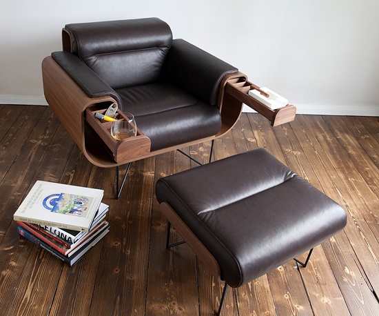 This chair was designed specifically for cigar aficionados - การออกแบบ - เฟอร์นิเจอร์ - ตกแต่ง - ของแต่งบ้าน - ไอเดีย - ไอเดียเก๋
