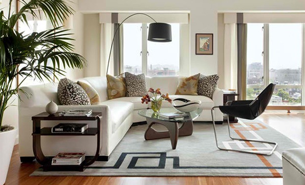 Trang trí gối đẹp trong phòng khách hiện đại - Thiết kế - Phòng khách
