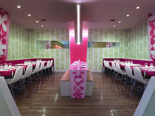 Nhà hàng cực ngon mắt đầy sắc màu tại New York - Trang trí - Nội thất - Ý tưởng - Nhà hàng - Karim Rashid - New York
