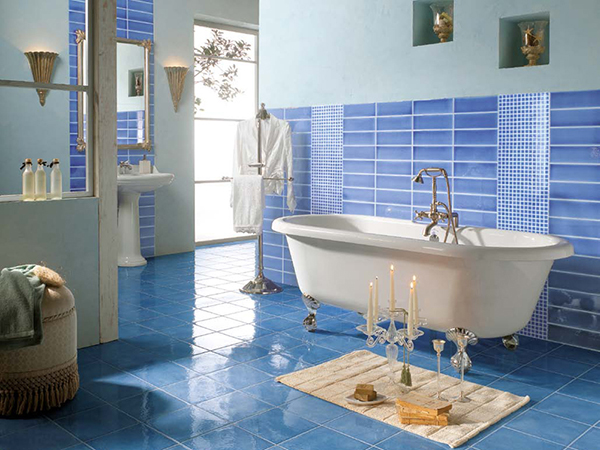 Phòng Tắm Thêm Thú Vị Với Gạch Lát Đầy Màu Sắc - Gạch ốp lát - Ý tưởng - Trang trí - Phòng tắm - Trang trí nội thất