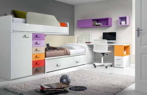 Phòng ngủ dễ thương dành cho các bé - Trang trí - Nội thất - Phòng ngủ - Ý tưởng - Phòng trẻ em