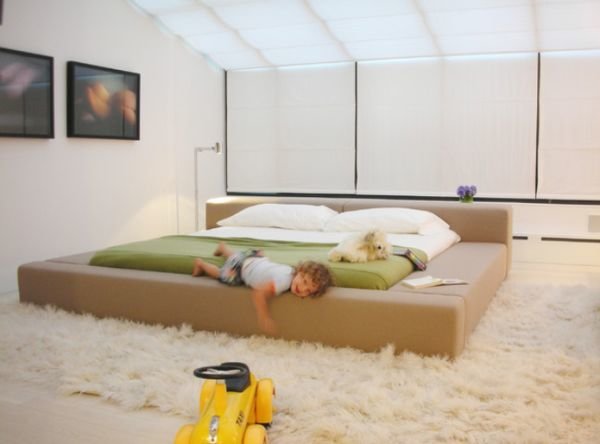 5 thiết kế giường thấp theo phong cách Nhật Bản