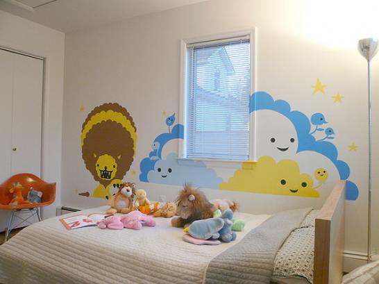 ไอเดียแต่งห้องเด็ก โทนสีเย็น ช่วยให้ลูกหลับสบาย - แต่งห้องเด็ก - ห้องนอนเด็ก - ห้องเด็กโทนสีเย็น - ห้องเด็กสีสดใส