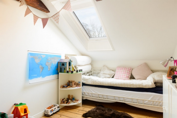 Phòng ngủ sáng màu dành cho bé - Thiết kế - Phòng trẻ em