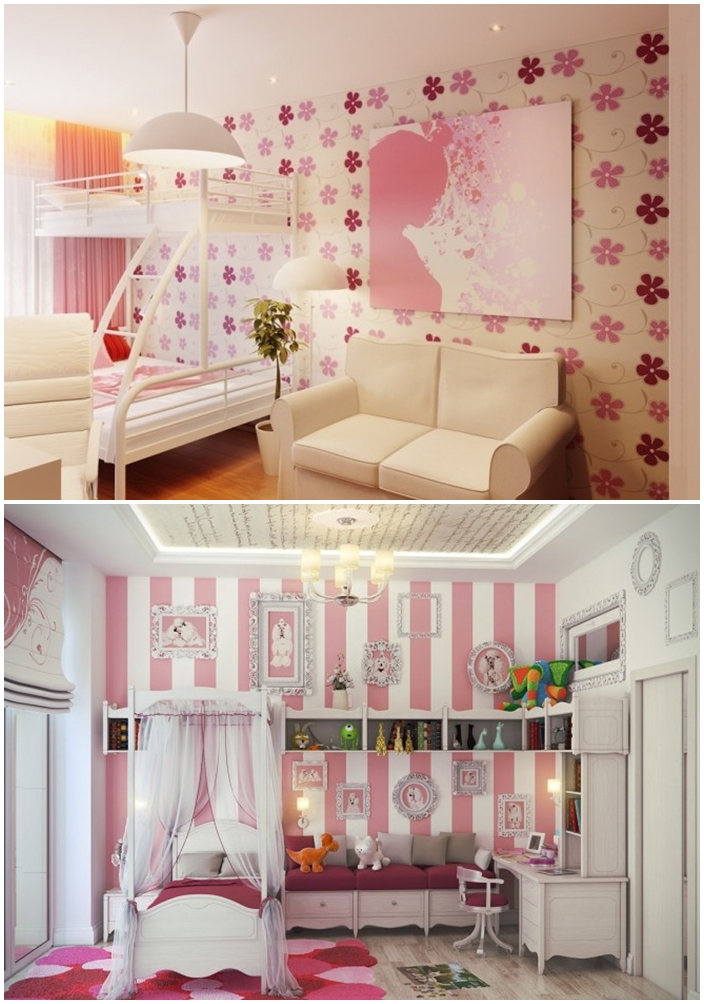 แบบห้องเด็กสีหวานแหวว สวยบรรเจิด พร้อมสร้างจินตนาการ - เฟอร์นิเจอร์ - ตกแต่งบ้าน - ห้องเด็ก - แบบห้องเด็กผู้หญิง - ห้องสีชมพูหวาน - แบบห้องเด็กแสนสวย