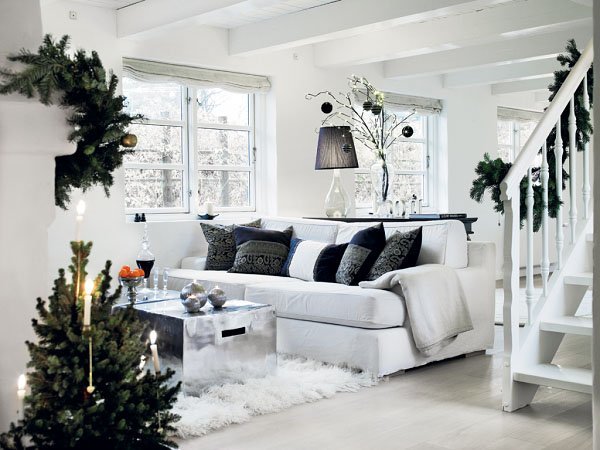 Giáng sinh thật đẹp theo phong cách Scandinavi