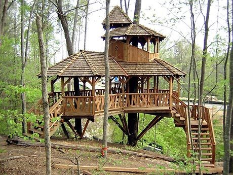 Top Ten Unique Tree House Designs In The World - Outdoor - Design News - Tree house