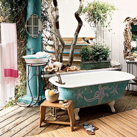 Sea Inspired Decorating Ideas for Bathroom. - Decorating - Bathroom - Ideas