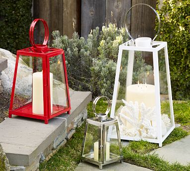 Capri Lantern - Pottery Barn - Lantern