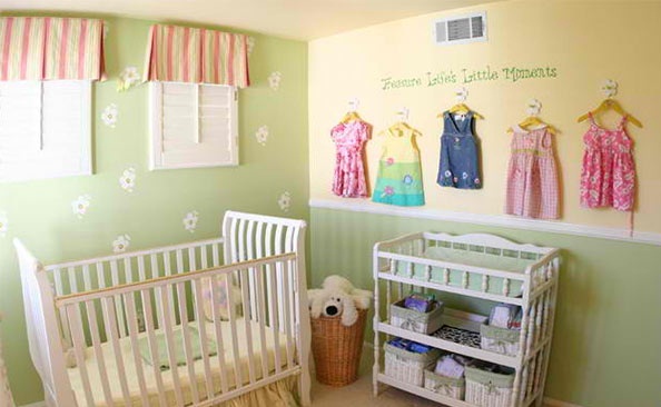 Phòng bé gái xinh như phòng công chúa - Thiết kế - Phòng trẻ em