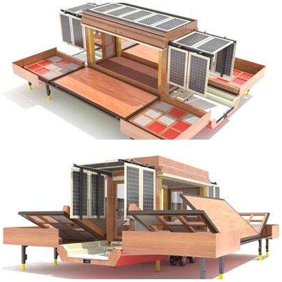 เจ๋งอะ!! บ้านคอนเทนเนอร์รักษ์โลก เปลี่ยนรูปทรงได้ - แบบบ้านแปลก - บ้านรักษาธรรมชาติ - บ้านคอนเทนเนอร์ - บ้านรักษ์โลก - บ้านเปลี่ยนรูปทรง - แบบบ้านเปลียนทรงได้