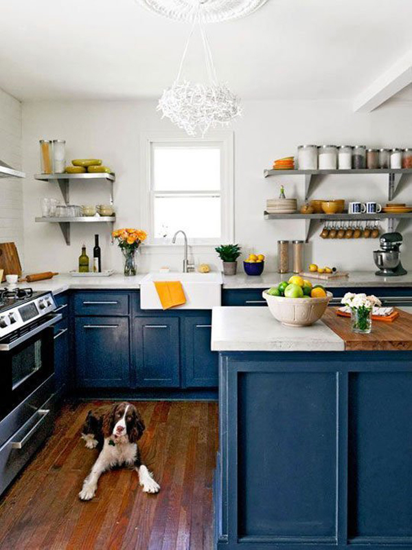 Những góc bếp sáng bừng với tủ bếp sắc màu - Trang trí - Ý tưởng - Nội thất - Thiết kế đẹp - Mẹo và Sáng Kiến - Nhà bếp - Tủ bếp - Màu sắc