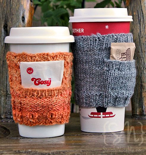 Super Cute DIY Coffee Cup Cozy Tutorials And Patterns For Upcoming Winter - Cups - Kitchen - DIY