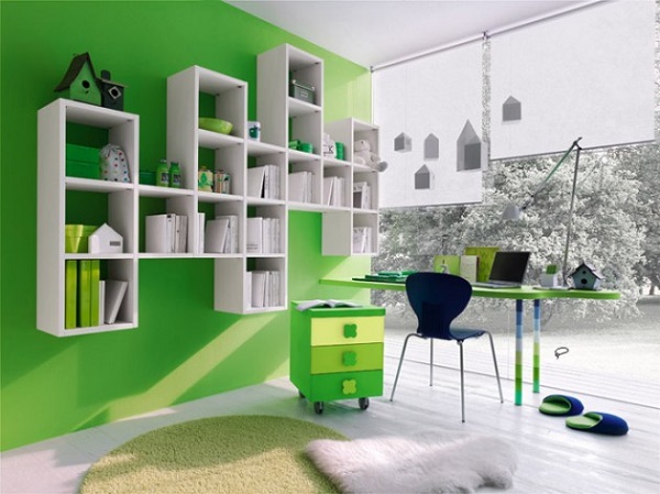 ห้องลูกสีเขียว(ต่อ) - ตกแต่งบ้าน - ไอเดีย - ไอเดียเก๋ - ตกแต่ง - ห้องเด็ก