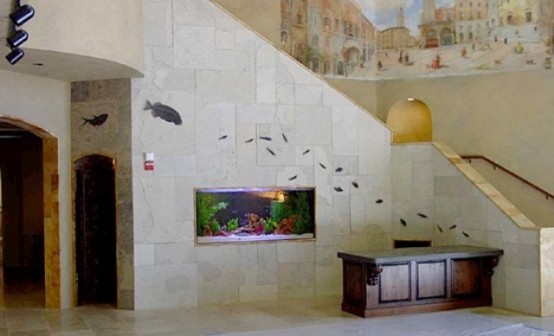 Beautiful Aquariums in Home Interiors - Aquarium - Decoration - Ideas - For Pet