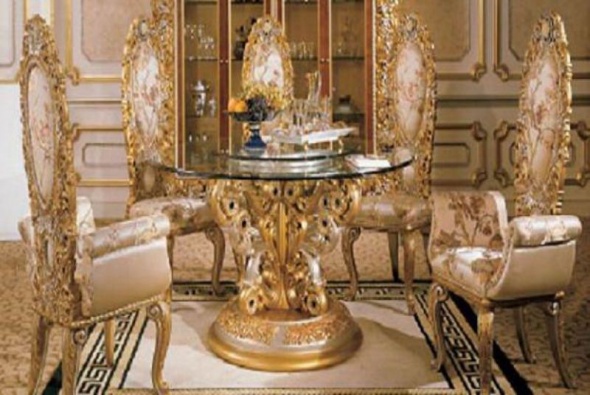 Chọn đồ nội thất phong cách Hoàng gia cho phòng ăn thêm sang trọng - Trang trí - Ý tưởng - Nội thất - Thiết kế đẹp - Phòng ăn
