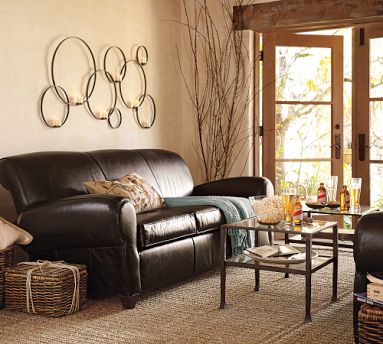 Circles Wall-Mount Votive Holder - Pottery Barn - Decoration