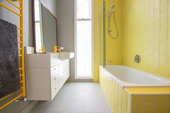 เก๋ไก๋ม๊าก !!! ไอเดียห้องน้ำสีเหลือง - ตกแต่งบ้าน - ไอเดีย - ของแต่งบ้าน - ตกแต่ง - ออกแบบ - การออกแบบ - ห้องน้ำ - ไอเดียเก๋
