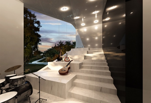 Cocoon House: The Futuristic Codominium in Jeju Island, Korea - Decoration - Design - Interior Design - Ideas - Furniture - Dream Home - Jeju Island - Korea - Planning Korea - Cocoon House