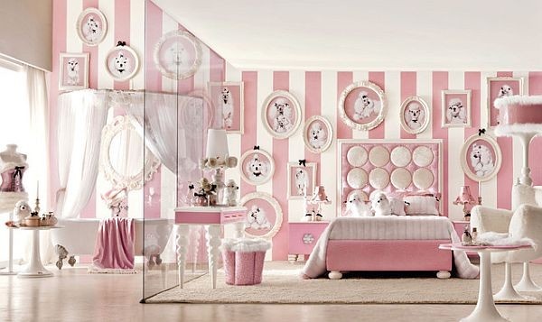 Phòng đẹp như cổ tích dành cho bé gái - Phòng bé gái - Phòng trẻ em - Thiết kế