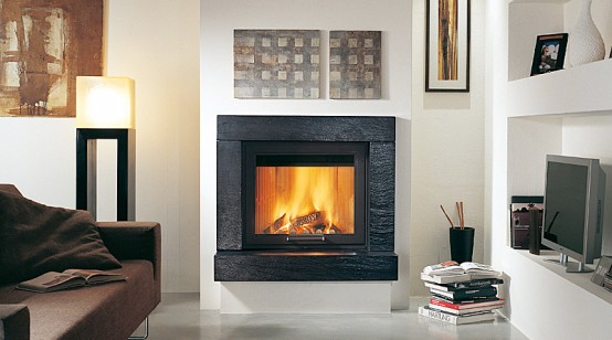 For a Warm Living Room with Special Design of Fire Place - Fire Place