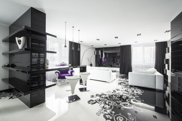 Căn hộ mang sắc trắng - đen đầy tính nghệ thuật - Geometrix Design - Trắng & Đen - Trang trí - Ý tưởng - Nhà thiết kế - Nội thất - Thiết kế đẹp - Nhà đẹp - Căn hộ