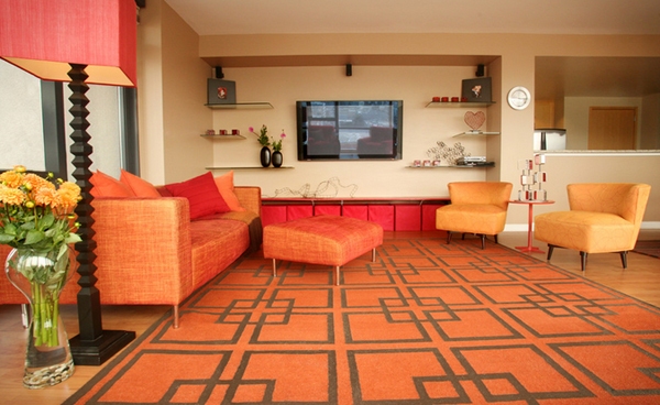 Một số cách phối màu cho phòng khách thêm cuốn hút - Kiến trúc - Trang trí - Ý tưởng - Nội thất - Phòng khách