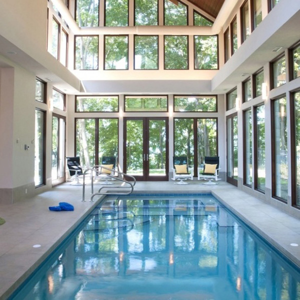 Dreamy and Luxurious Indoor Swimming Pool Inspirations - Design - Indoor Pool - Ideas - Design News