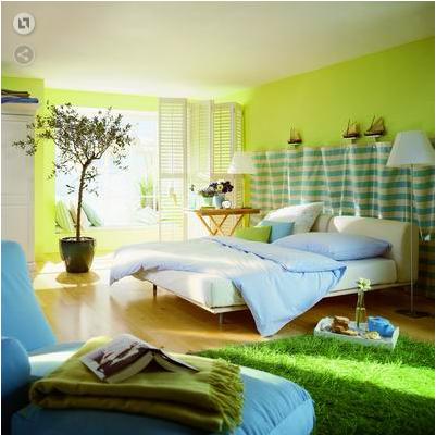 Thêm sức sống vào phòng ngủ với màu sắc tươi sáng - Trang trí - Ý tưởng - Nội thất - Phòng ngủ - Thiết kế đẹp - Màu sắc