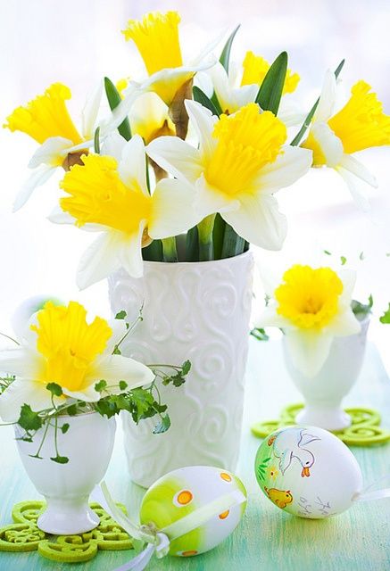 Trang trí nhà cửa ngày xuân với hoa thủy tiên - Hoa thủy tiên - Đồ trang trí - Trang trí