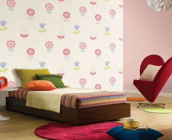 Mẫu giấy dán tường cute dành cho phòng bé yêu - Giấy dán tường - Trang trí - Phòng trẻ em