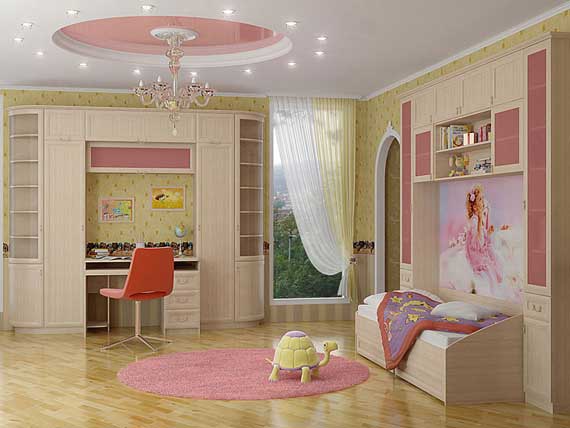 Thiết kế phòng cực cute dành cho trẻ em - Phòng trẻ em - Thiết kế