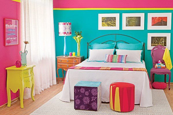 สนุก อารมณ์ดี ไปกับแบบห้องนอนสีสัน Colorful - ห้องนอน - ห้องนอนสีสันColorful - การแต่งห้องนอน - แบบห้องนอนสีสดใส - แต่งห้องนอนสวย