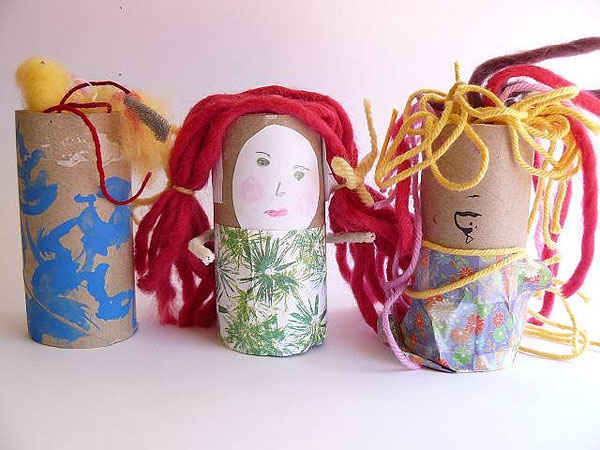 Add Childlike Funny To Your Home with Toilet Paper Roll Crafts - DIY - Decoration - Tips