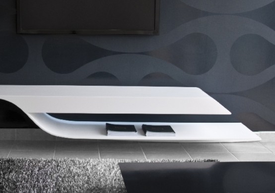 Melting Shelves for Modern Living Room - Furniture - Shelf