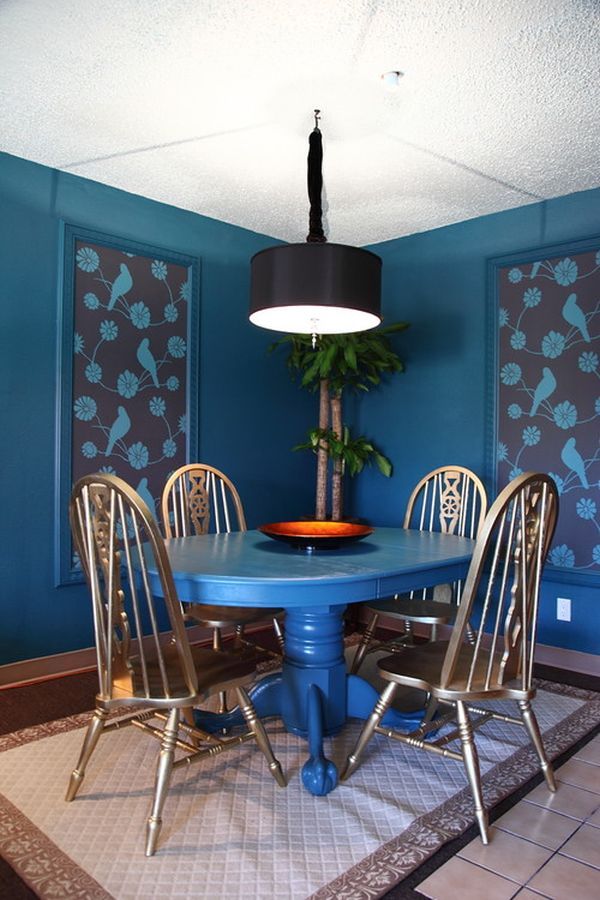 Những căn phòng đơn sắc tuyệt đẹp với màu xanh blueberry - Trang trí - Ý tưởng - Nội thất - Thiết kế - Xu hướng - Phòng khách - Nhà bếp - Phòng ăn