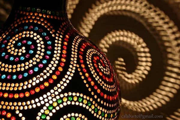 Marvellous Lights From Exotic Gourd Lamps - Gourd - Lamps - Lighting - Decoration