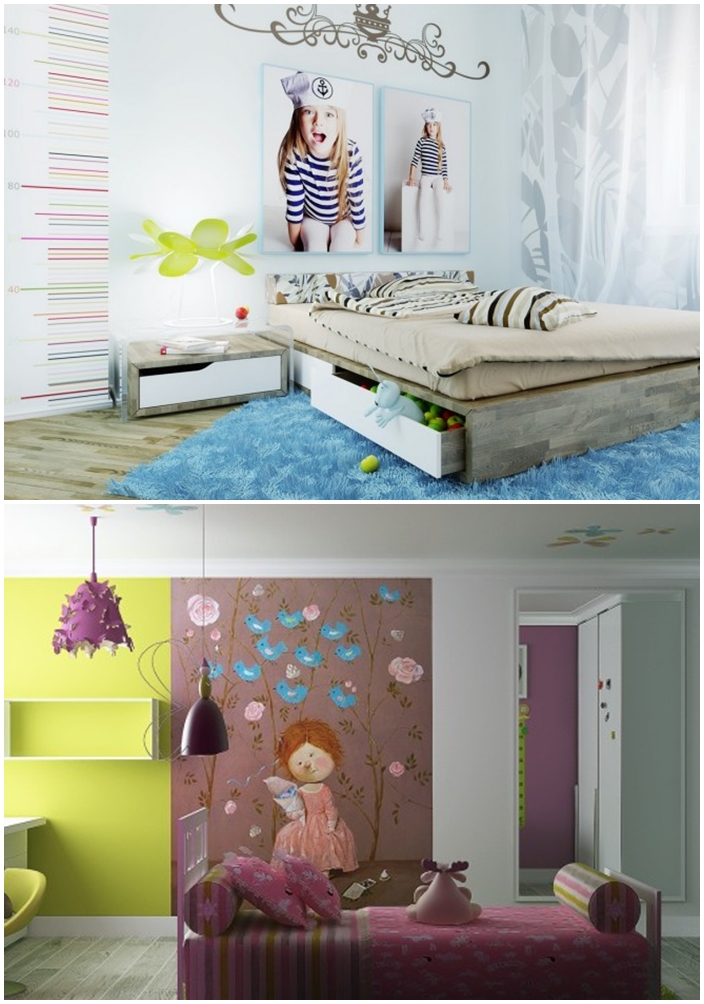 แบบห้องเด็กสีหวานแหวว สวยบรรเจิด พร้อมสร้างจินตนาการ - เฟอร์นิเจอร์ - ตกแต่งบ้าน - ห้องเด็ก - แบบห้องเด็กผู้หญิง - ห้องสีชมพูหวาน - แบบห้องเด็กแสนสวย