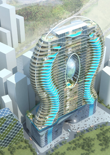 Amazing Balcony Swimming Pool - Design - Ideas - Swimming Pool - Commercial Design - Interior Design - James Law - Building