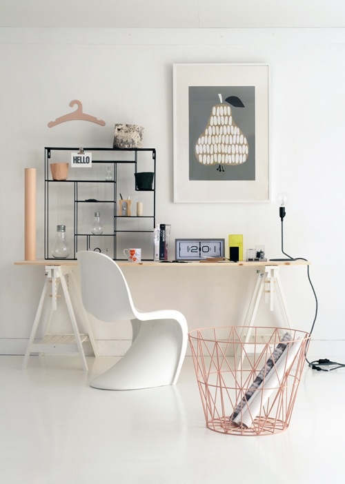 Phòng làm việc mang phong cách Scandinavi phóng khoáng - Trang trí - Ý tưởng - Nội thất - Thiết kế đẹp - Thiết kế - Phòng làm việc - Scandinavi