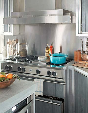Combination between wood and metal for a modern kitchen - Interior Design - Kitchen