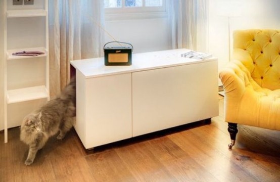 Những cách sắp xếp ổ ngủ cho mèo mà không ảnh hưởng tới nội thất - Trang trí - Ý tưởng - Thiết kế - Xu hướng - Nội thất