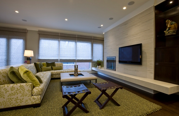 Một số ý tưởng khi bày trì phòng khách dài - Trang trí - Ý tưởng - Nội thất - Phòng khách